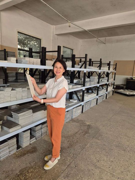 Composite backing / sample stock